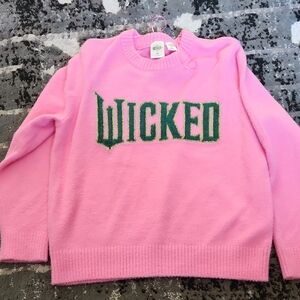 Wicked Pink Crew Neck Sweater